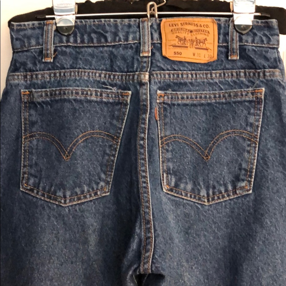 Levi’s 550 Relaxed Fit Orange Tag Jeans W31/L30